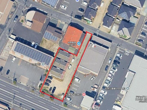 福山市川口町、土地の画像です