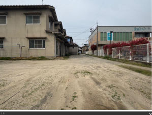 福山市川口町、土地の画像です