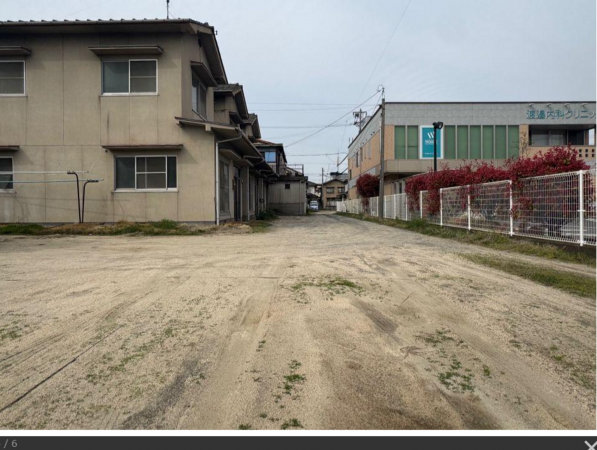 福山市川口町、土地の画像です