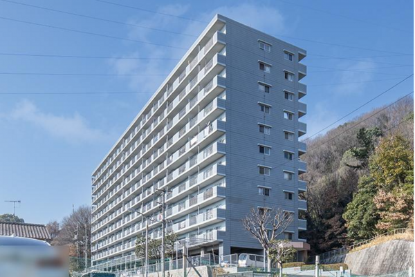 福山市日吉台、マンションの画像です