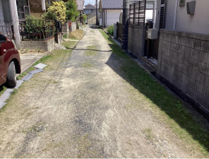 福山市多治米町、土地の画像です