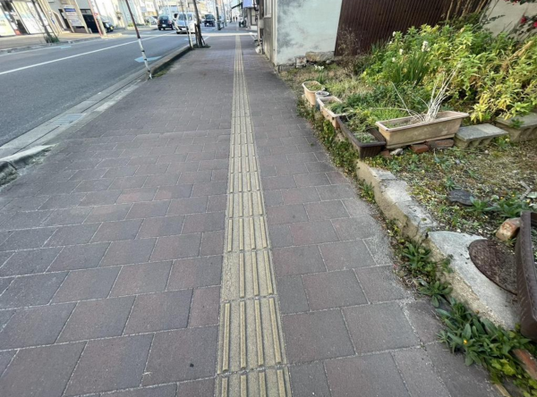 福山市西町、土地の画像です
