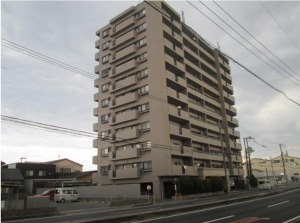 福山市南手城町、マンションの画像です