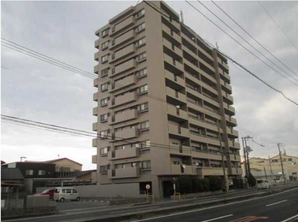 福山市南手城町、マンションの画像です