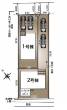 福山市多治米町、新築一戸建ての画像です