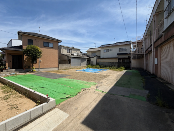 福山市草戸町、土地の間取り画像です