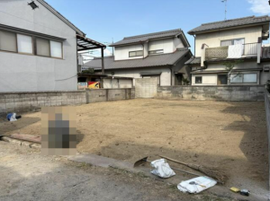 福山市川口町、土地の画像です