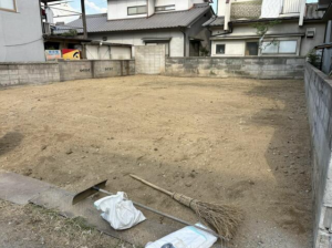 福山市川口町、土地の画像です