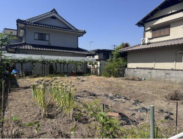 福山市久松台、土地の画像です