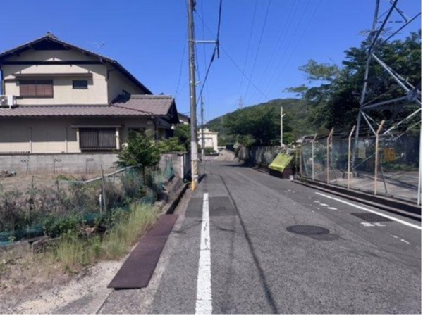 福山市久松台、土地の画像です