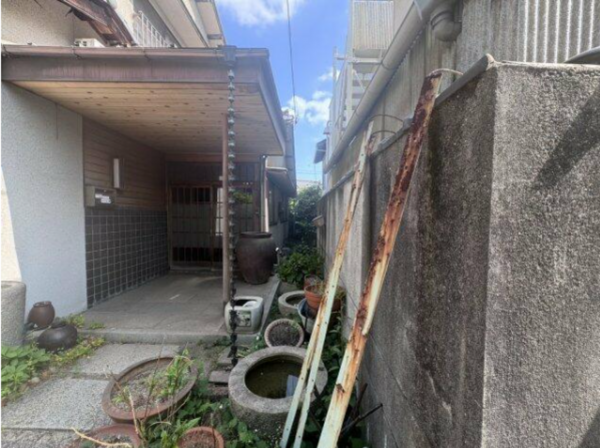 福山市吉津町、土地の画像です