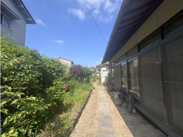 福山市吉津町、土地の画像です