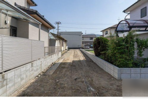 福山市川口町、土地の画像です