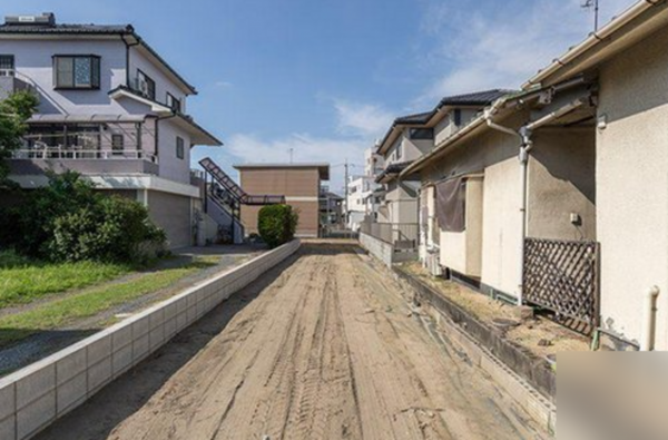 福山市川口町、土地の画像です