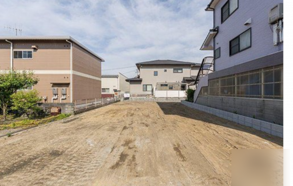 福山市川口町、土地の画像です