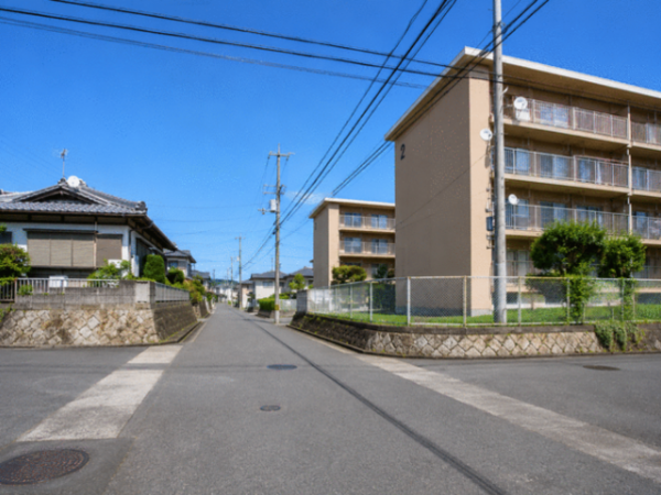 福山市向陽町、マンションの画像です
