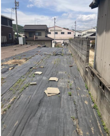 福山市大門町、土地の画像です