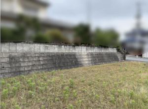 福山市日吉台、土地の画像です