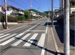 福山市大谷台、土地の画像です