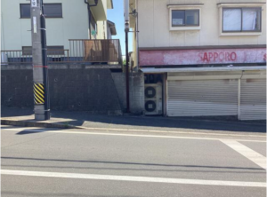 福山市大谷台、土地の画像です