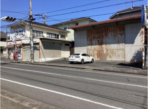 福山市大谷台、土地の画像です