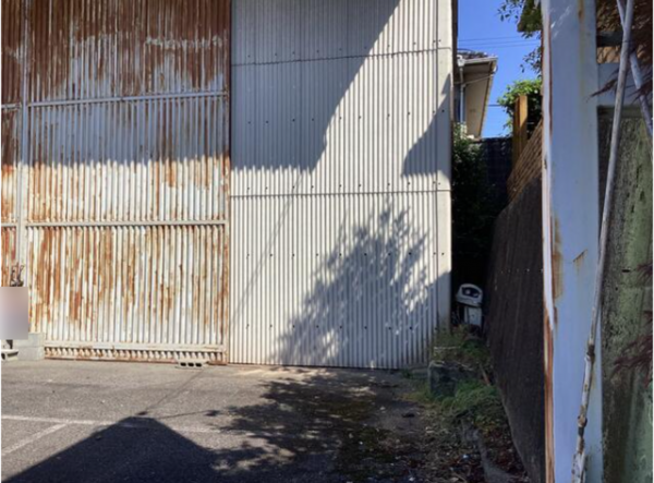 福山市大谷台、土地の画像です