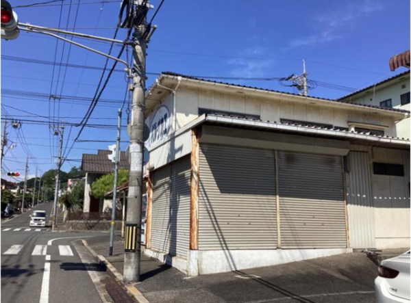 福山市大谷台、土地の画像です