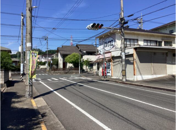 福山市大谷台、土地の画像です