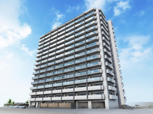 福山市多治米町、マンションの画像です
