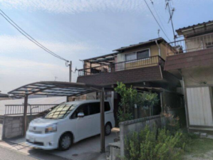 福山市手城町、土地の画像です