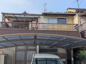 福山市手城町、土地の画像です