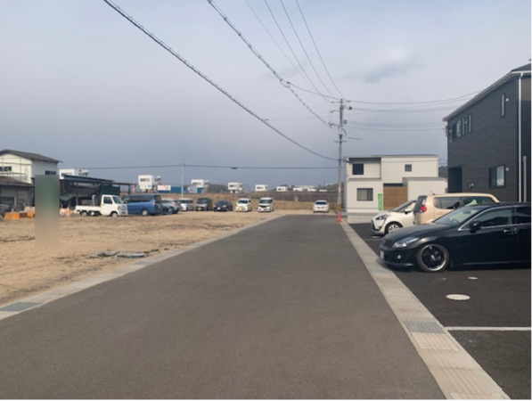 福山市水呑町、新築一戸建ての画像です