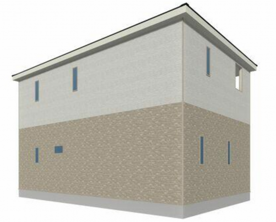 福山市水呑町、新築一戸建ての画像です