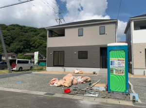 福山市水呑町、新築一戸建ての画像です