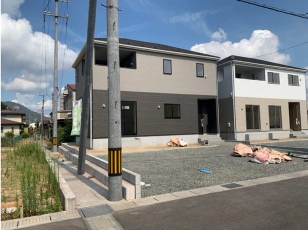 福山市水呑町、新築一戸建ての画像です