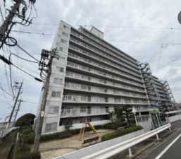 福山市水呑町、マンションの画像です