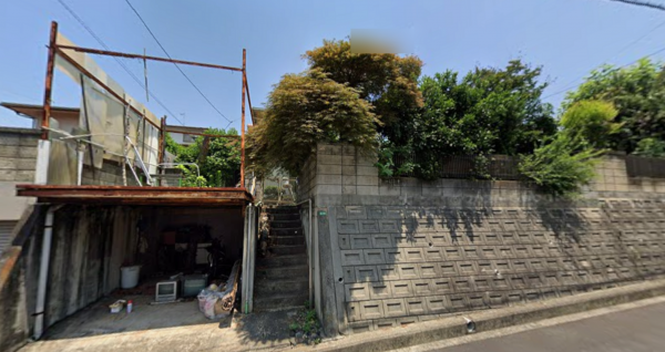 福山市緑陽町、土地の画像です