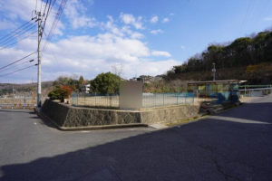 福山市久松台、土地の画像です