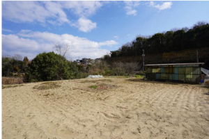 福山市久松台、土地の画像です