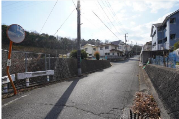 福山市久松台、土地の画像です