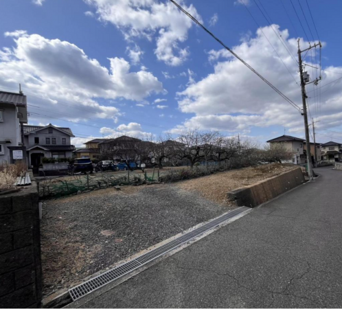 福山市大谷台、土地の画像です