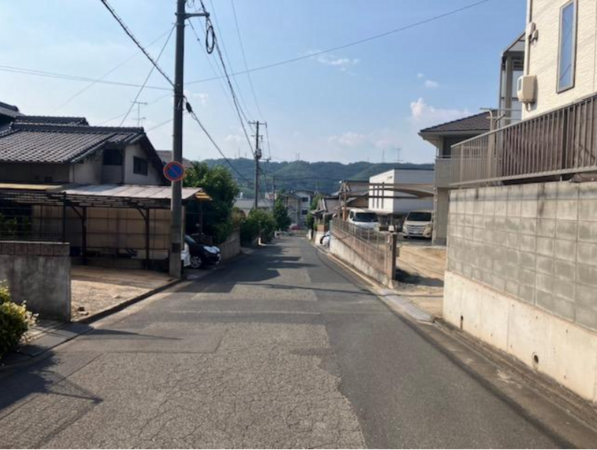 福山市伊勢丘、土地の画像です