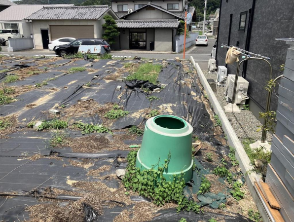 福山市山手町、土地の画像です