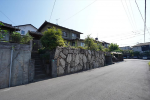 福山市東陽台、土地の画像です
