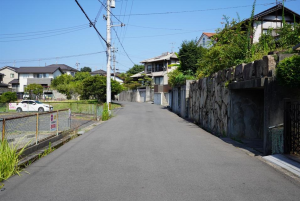 福山市東陽台、土地の画像です