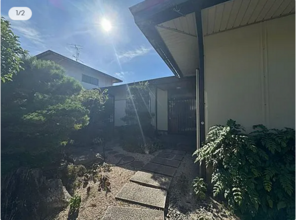 福山市幕山台、土地の画像です