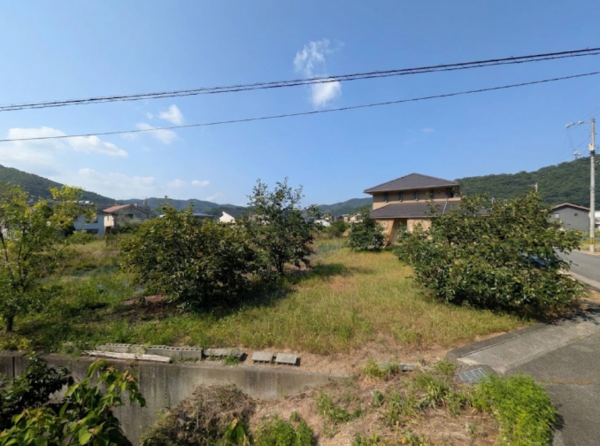 福山市沼隈町大字草深、土地の画像です