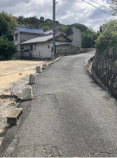 福山市佐波町、土地の画像です