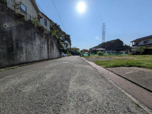 福山市幕山台、土地の画像です