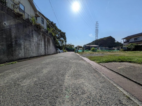 福山市幕山台、土地の画像です
